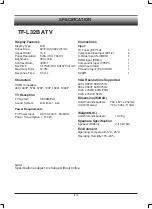 Preview for 60 page of TechnoStar TF-L32B ATV User Manual