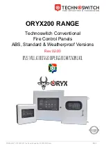 technoswitch ORYX200 Series Installation & Operation Manual preview