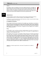 Preview for 4 page of Technotherm CPH 1000 Installation And Technical Manual