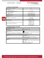 Preview for 8 page of Technotherm PH SlimLine Instruction Manual