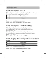 Preview for 13 page of Technotherm TPF-EcoRF Manual