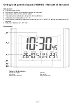 Preview for 21 page of TechnoTrade WS8002 Instruction Manual