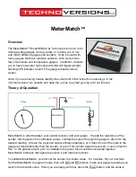 Preview for 1 page of TechnoVersions MeterMatch MM-02 Manual