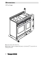 Preview for 6 page of Techogas RN483GXSS Installation Manual