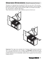 Preview for 11 page of Techogas RN483GXSS Installation Manual