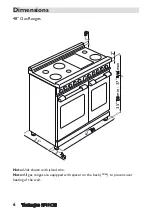 Предварительный просмотр 6 страницы Techogas SUPERIORE RD482GCNC Installation Manual