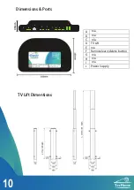 Предварительный просмотр 11 страницы Techome TVL-BT Quick Installation And Instruction Manual