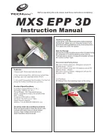 Techone MXS EPP 3D Instruction Manual preview