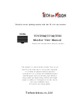 Preview for 1 page of TechOnVision Divisio TOV270H User Manual