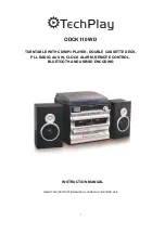 TechPlay ODCK110 WD Instruction Manual preview