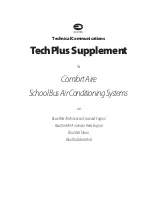 Preview for 2 page of TechPlus ComfortAire Service Supplement Manual