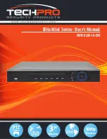 Techpro Elite Mini Series NVR-ELM-16-DH User Manual preview