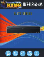 Techpro Elite NVR-ELE16C-4KS Manual preview