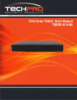 Techpro TRIDVR-EL16M4 Users Manual And Important Safety Information preview