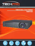 Предварительный просмотр 1 страницы Techpro TRIDVR-EL8 User Manual