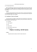 Preview for 12 page of Techroutes S3740F Hardware Installation Manual