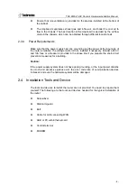 Предварительный просмотр 10 страницы Techroutes TSR 2800-20-DC Installation Manual