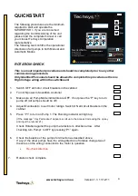 Preview for 4 page of Techsys SWORDFISH+ Operation Manual