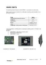 Preview for 51 page of Techsys SWORDFISH+ Operation Manual