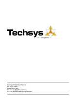 Preview for 61 page of Techsys SWORDFISH+ Operation Manual