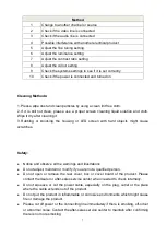 Preview for 8 page of TECHVIEW QM-3580 User Manual