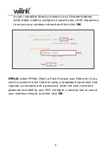 Preview for 13 page of TECHVIEW Wilink R150S User Manual