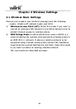 Preview for 46 page of TECHVIEW Wilink R150S User Manual