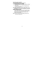 Preview for 12 page of TechVision B831 User Manual