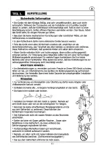 Preview for 67 page of TECHWOOD 1001296 Instruction Booklet