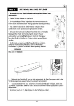 Preview for 71 page of TECHWOOD 1001296 Instruction Booklet