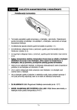 Preview for 79 page of TECHWOOD 1001296 Instruction Booklet