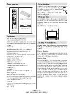 Preview for 3 page of TECHWOOD 32884 HD DIGITAL Operating Instructions Manual