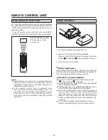 Preview for 28 page of TECHWOOD DDR 95 Owner'S Manual