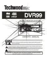 Предварительный просмотр 9 страницы TECHWOOD DVR99 Quick Start Manual