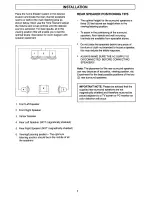 Предварительный просмотр 9 страницы TECHWOOD PL54 Owner'S Manual