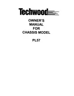 TECHWOOD PL57 Owner'S Manual preview