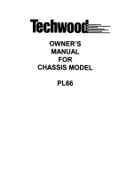 Предварительный просмотр 1 страницы TECHWOOD PL66 Owner'S Manual