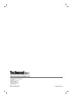 Preview for 22 page of TECHWOOD ST64 Owner'S Manual