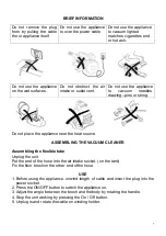 Preview for 7 page of TECHWOOD TAE-6026 Instruction Manual