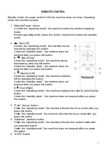 Предварительный просмотр 8 страницы TECHWOOD TAR-3061 Instruction Manual