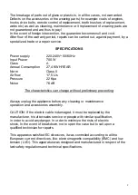 Preview for 9 page of TECHWOOD TAS-7001A Instruction Manual