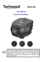 Предварительный просмотр 1 страницы TECHWOOD TBMC-600 Instruction Manual