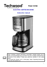 TECHWOOD TCA-1518i Instruction Manual предпросмотр