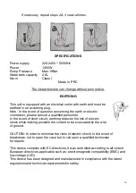 Preview for 18 page of TECHWOOD TCA-195N Instruction Manual