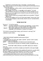 Preview for 9 page of TECHWOOD TCFI-1050 Instruction Manual