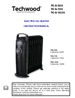 Предварительный просмотр 1 страницы TECHWOOD TCG-1026 Instruction Manual