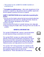 Preview for 6 page of TECHWOOD TCG-1026 Instruction Manual