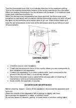 Preview for 7 page of TECHWOOD TCG-1501 Instruction Manual