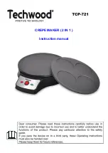 TECHWOOD TCP-721 Instruction Manual preview