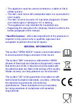 Preview for 5 page of TECHWOOD TCP-750 Instruction Manual